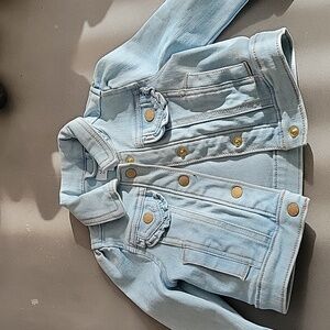 Denim Jacket in Glacier Blue Wash